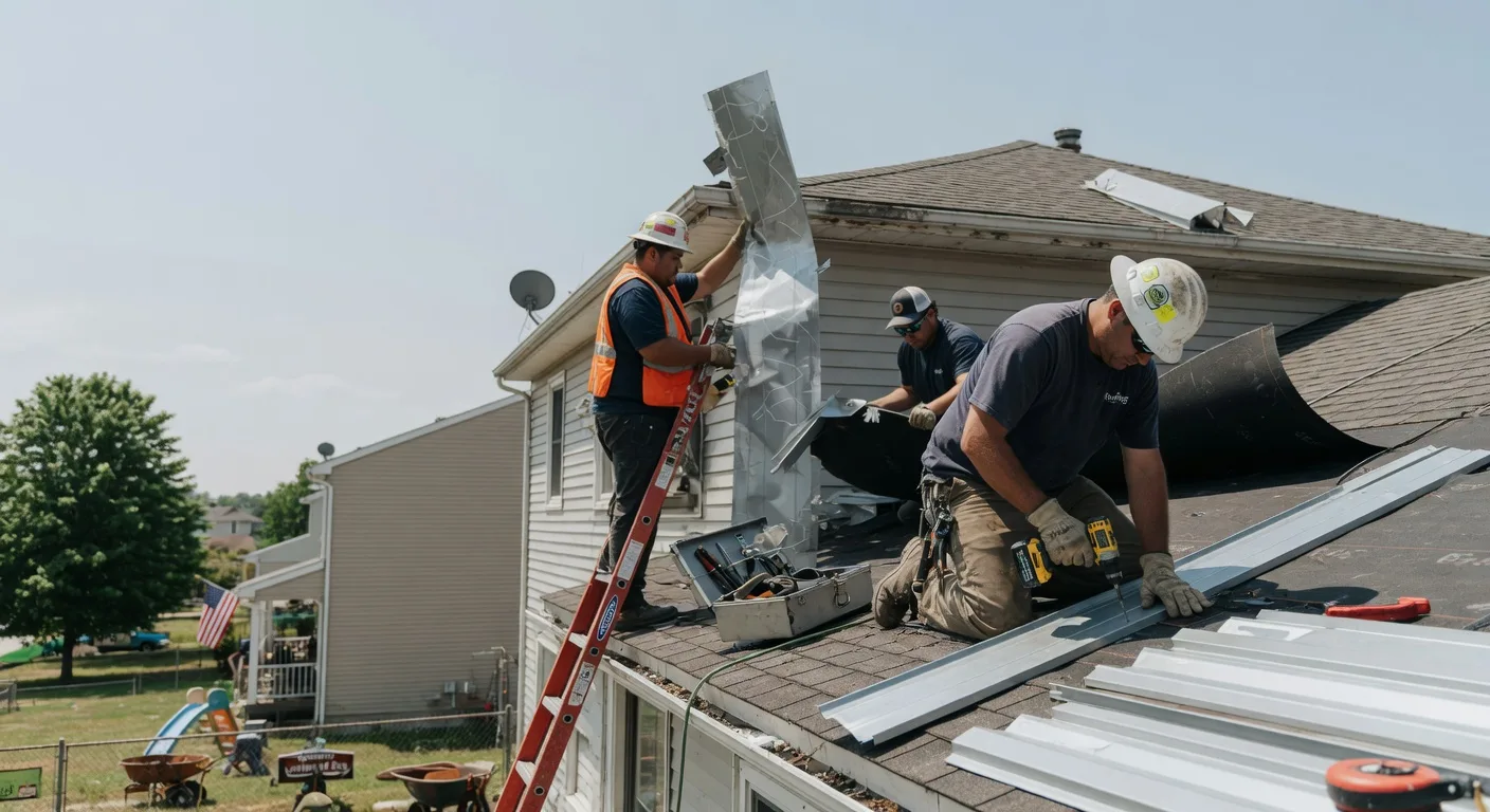 Metal Roof Repair in Dakota City, IA